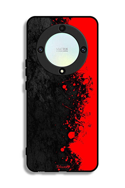Tolwak غطاء حماية لهاتف Honor X9a بنمط تجريدي