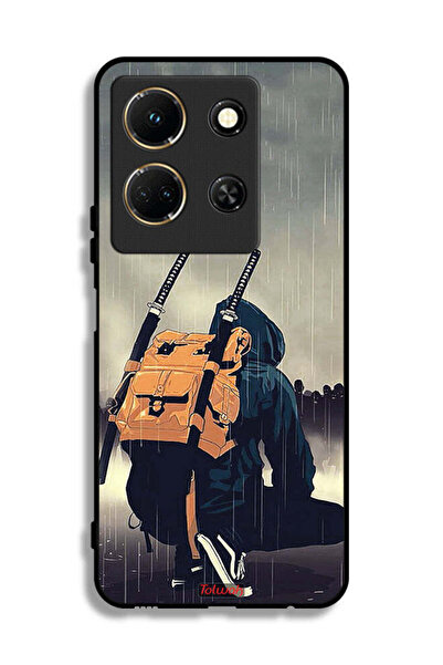 Tolwak غطاء حماية لهاتف Infinix Note 30 بتصميم سيف ساموراي الرقمي