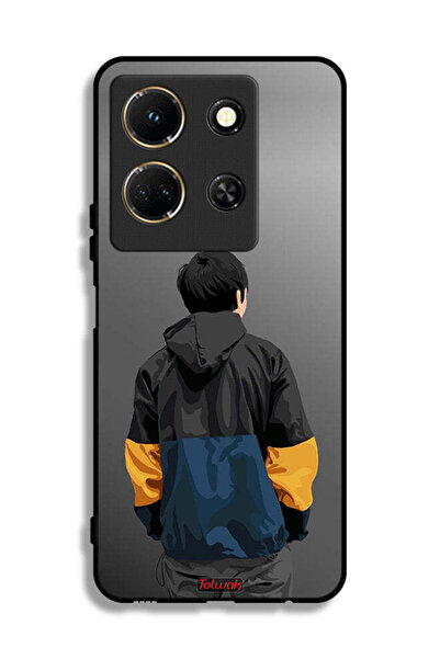 Tolwak غطاء حماية لهاتف Infinix Note 30 بتصميم صورة صبي