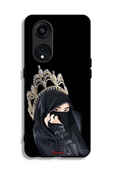 Tolwak غطاء حماية لهاتف Oppo Reno 8T 5G بطبعة Queen Girl