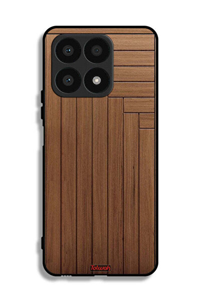 Tolwak غطاء حماية لهاتف Honor X8a بنمط باب