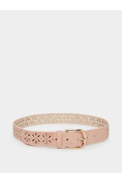 Styli Cut Out Tang Buckle Belt