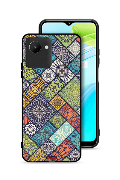 Tolwak غطاء حماية لهاتف Realme C30s بنمط ماندالا