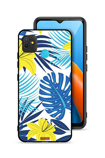 Tolwak Tecno Pop 5 Protective Case Cover Feather And Flower Art