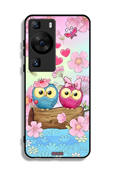 Tolwak غطاء حماية لهاتف هواوي بي 60 برسومات بومة لطيفة