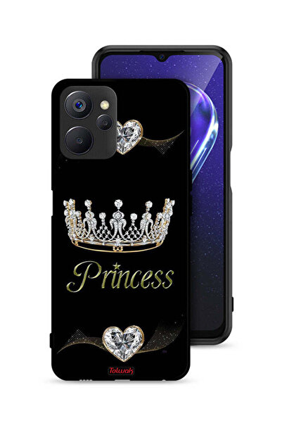 Tolwak غطاء حماية بطبعة الأميرة لهاتف Realme 9i 5G