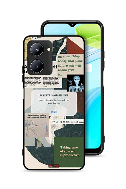 Tolwak Realme C33 Protective Case Cover Allow Yourself To Grow