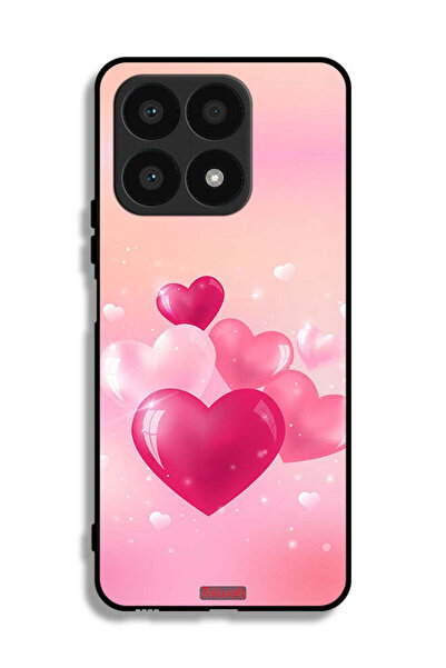 Tolwak غطاء حماية لهاتف Honor X8a برسومات قلوب جميلة