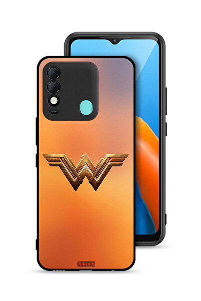 Tolwak غطاء حماية لهاتف تكنو سبارك 8 بشعار Wonder Women