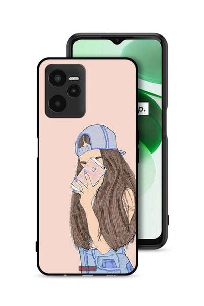 Tolwak غطاء حماية لهاتف Realme C35 لالتقاط صور سيلفي