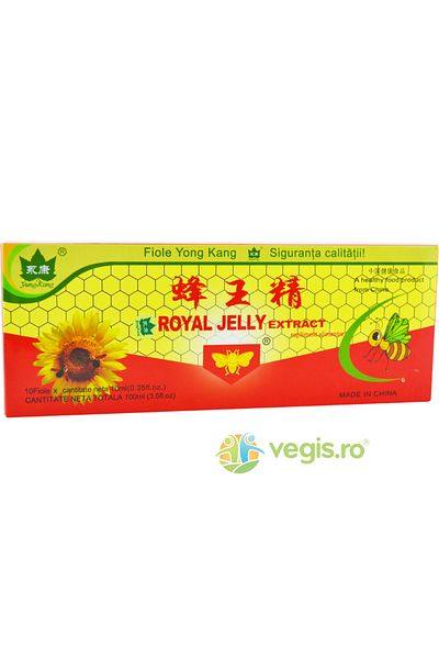 Yong Kang Royal Jelly, 300 Mg 10 Vials * 10 Ml,