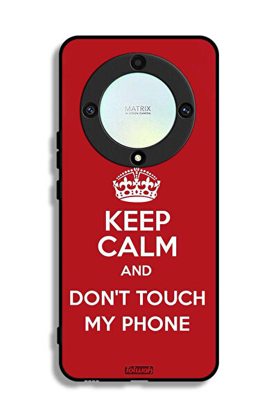 Tolwak Honor X9a Protective Case Cover Keep Calm And Dont Touch My Phone