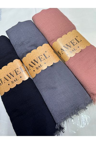 JAWEL ŞAL Jawel Comfort Shawl Campaign 3 Pieces