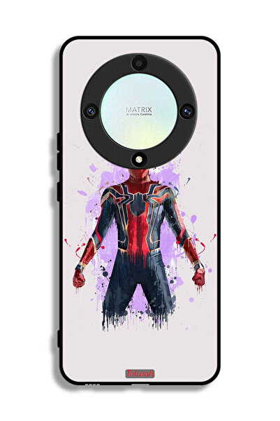 Tolwak غطاء حماية لهاتف Honor X9a بتصميم العنكبوت الحديدي