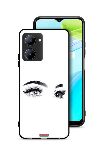 Tolwak Realme C33 Protective Case Cover Eyes Art