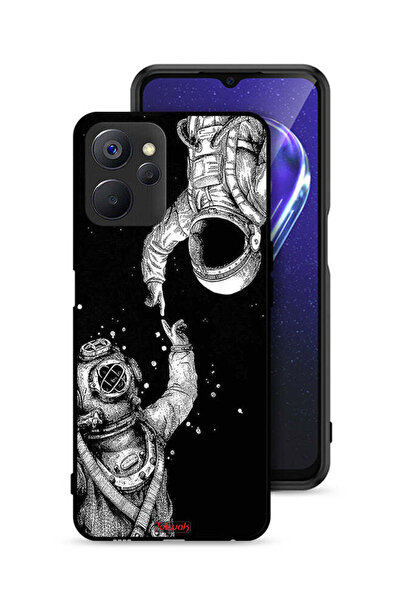 Tolwak غطاء حماية لهاتف Realme 9i 5G بتصميم رواد فضاء