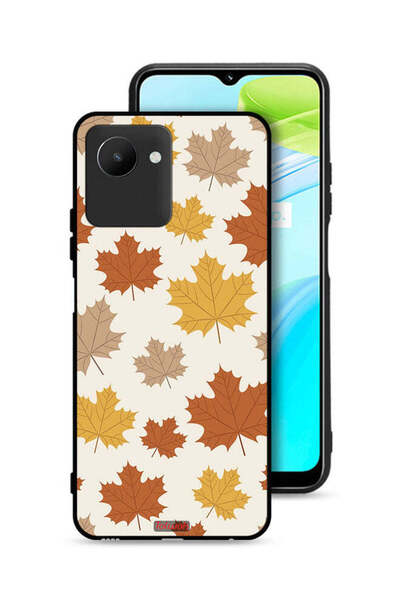 Tolwak غطاء حماية لهاتف Realme C30s بنقشة أوراق الخريف