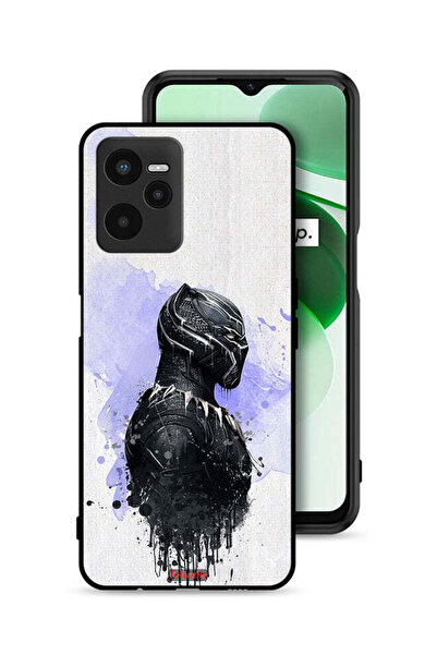 Tolwak Realme C35 Protective Case Cover Black Panther