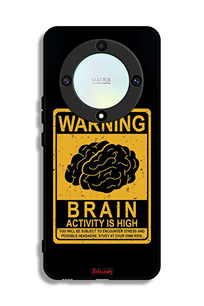 Tolwak غطاء حماية لهاتف Honor X9a يحذر من ارتفاع نشاط الدماغ
