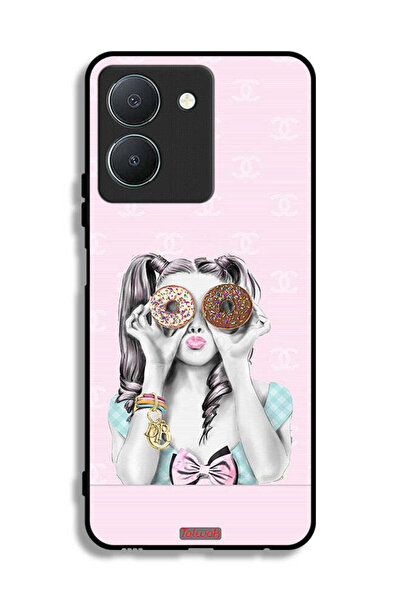 Tolwak غطاء حماية لهاتف Vivo Y36 5G يحمل دوناتين