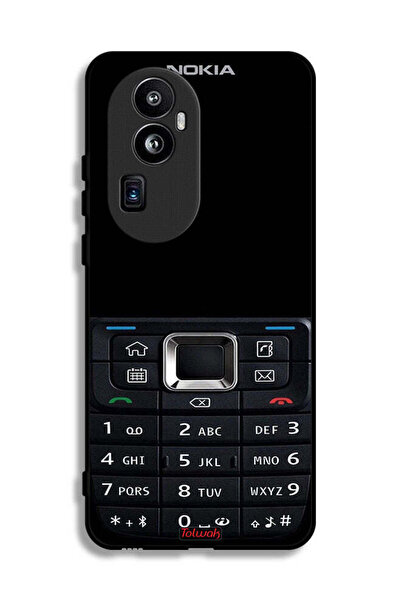 Tolwak غطاء حماية لهاتف Oppo Reno10 Pro Plus بنمط هاتف قديم