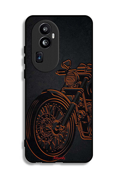 Tolwak غطاء حماية لهاتف Oppo Reno10 Pro Plus - دراجة عتيقة