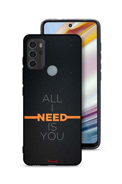 Tolwak غطاء حماية موتورولا موتو جي 60 إس كل ما أحتاجه هو أنت