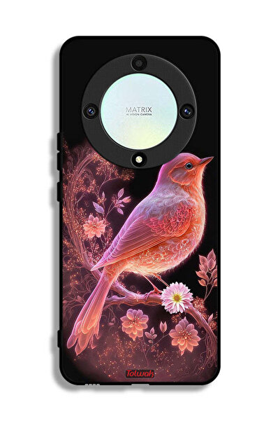 Tolwak غطاء حماية لهاتف Honor X9a بتصميم طائر لطيف