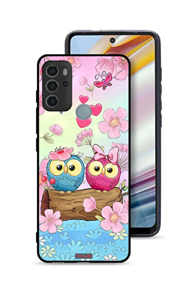 Tolwak غطاء حماية لهاتف موتورولا موتو جي 60 إس برسومات بومة لطيفة