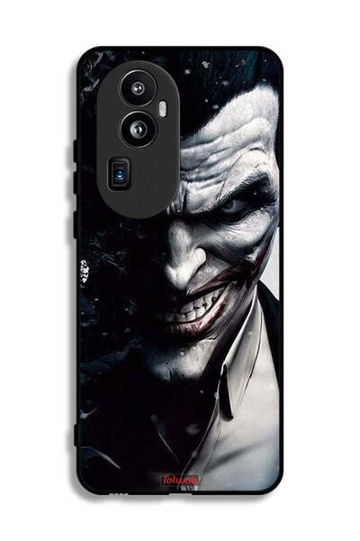 Tolwak غطاء حماية Oppo Reno10 Pro Plus بتصميم نصف وجه الجوكر