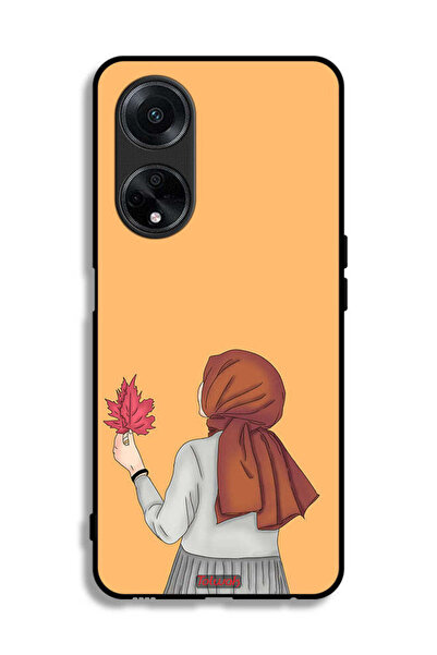 Tolwak غطاء حماية لهاتف Oppo A98 5G يحمل ورقة شجر