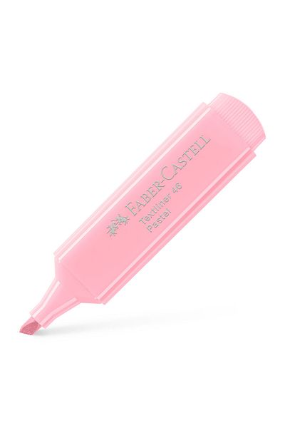 OEM Faber Castell Textmarker Rose Blush, Chisel Tip 1-5 mm, Pastel Ink, Recycled Plastic Body