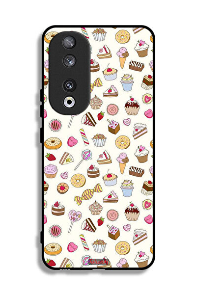 Tolwak غطاء حماية لهاتف Honor 90 بنمط العناصر المفضلة