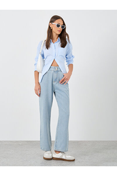 Styli Mid Rise Straight Fit Jeans