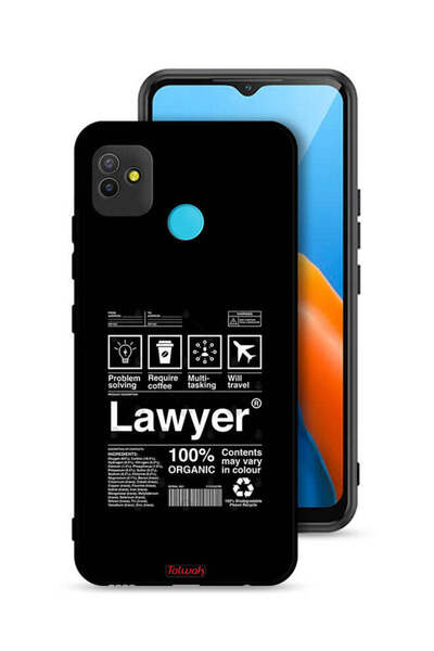 Tolwak Tecno Pop 5 Protective Case Cover Lawyer Sticker