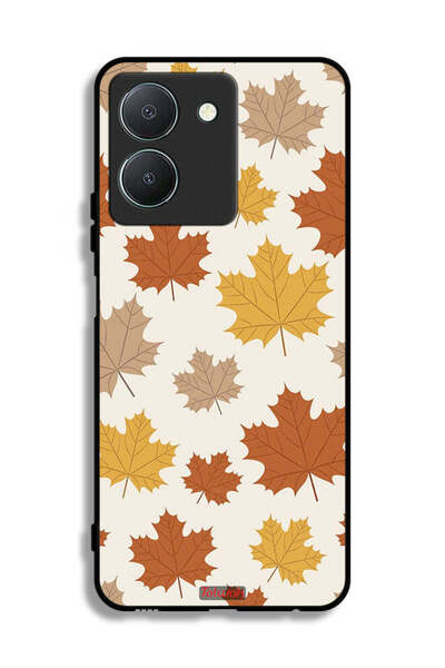 Tolwak Vivo Y36 4G Protective Case Cover Autumn Leaves