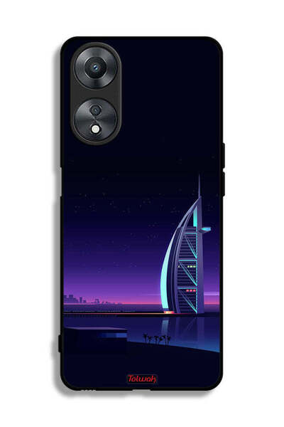 Tolwak غطاء حماية لهاتف Oppo A58 5G - فن برج العرب الرقمي