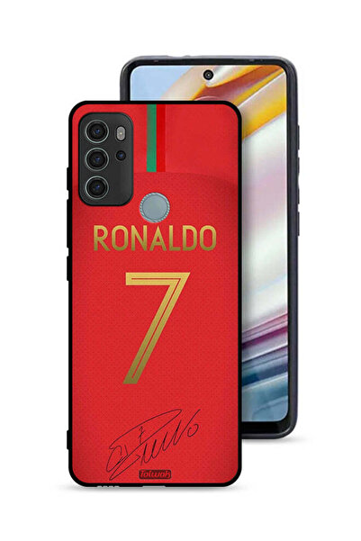 Tolwak غطاء حماية لهاتف موتورولا موتو جي 60 إس رونالدو 7