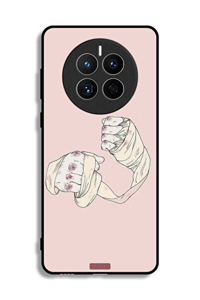 Tolwak غطاء حماية لهاتف هواوي ميت 50E بتصميم فن المقاتل