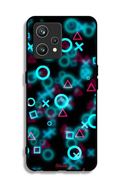 Tolwak غطاء حماية لهاتف Realme 9 Pro Plus برسومات أيقونات لعبة الحبار الصغيرة