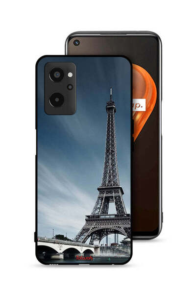 Tolwak Realme 9i 4G Protective Case Cover Eiffel Tower