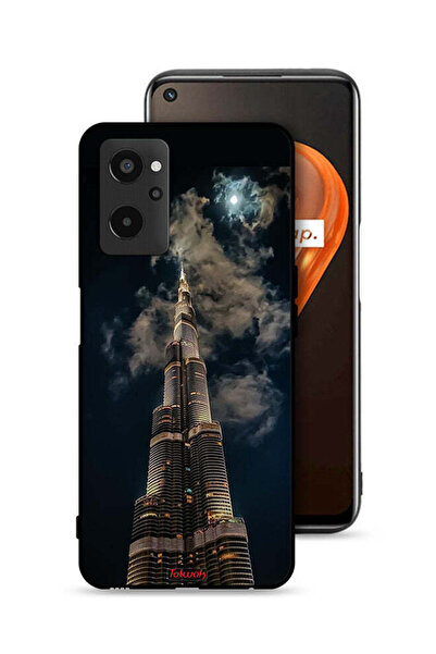 Tolwak Realme 9i 4G Protective Case Cover Burj Khalifa In Night