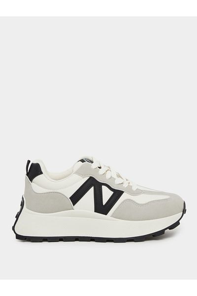 Styli Color Block Lace Up Sneakers