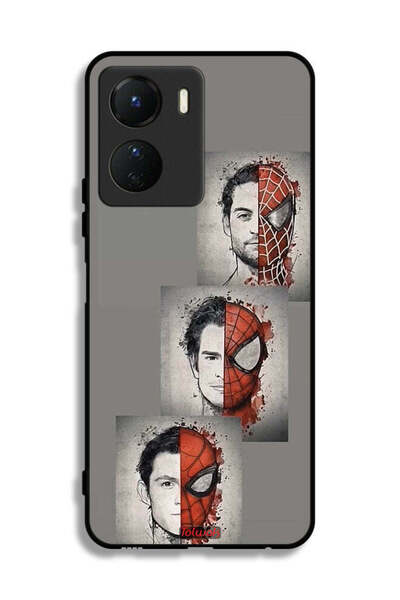 Tolwak غطاء حماية Vivo Y16 بتصميم سبايدر مان