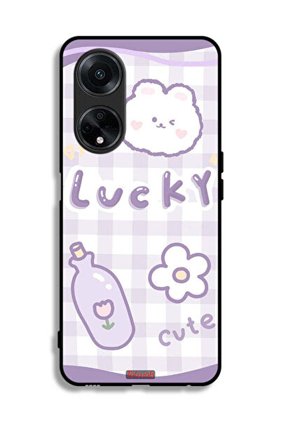 Tolwak غطاء حماية لهاتف Oppo F23 5G - لطيف ومحظوظ