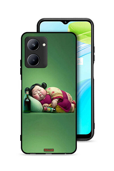 Tolwak غطاء حماية Realme C33 لفتاة سمينة