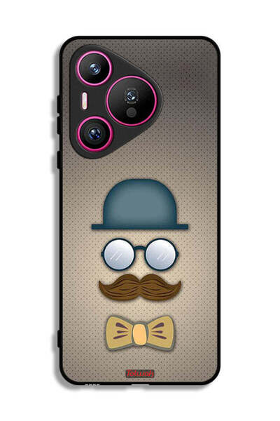Tolwak غطاء حماية لهاتف هواوي بيورا 70 برسومات رأس الرجل