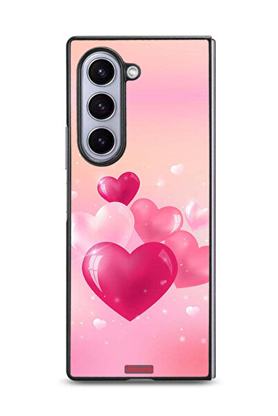 Tolwak غطاء حماية لهاتف سامسونج جالاكسي زد فولد 6 بتصميم قلوب جميلة
