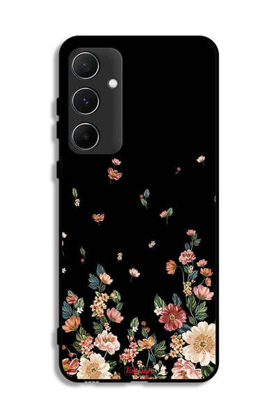 Tolwak Samsung Galaxy A55 5G Protective Case Cover Small Flowers In Bottom