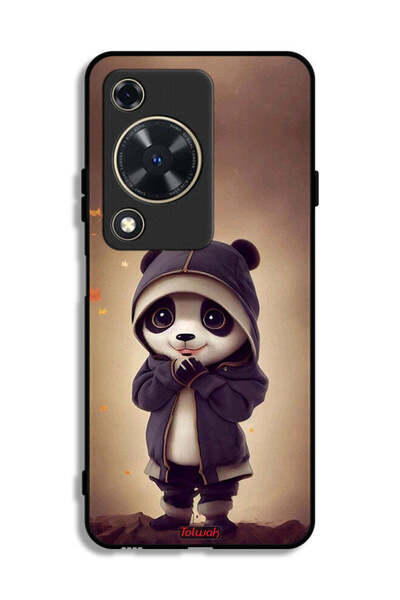 Tolwak Huawei Enjoy 70 Protective Case Cover Cute Little Panda